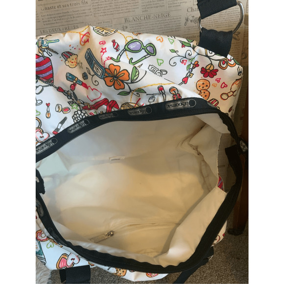 Lesportsac Handbag Shoulder Bag All Over Pattern - Picture 6 of 10